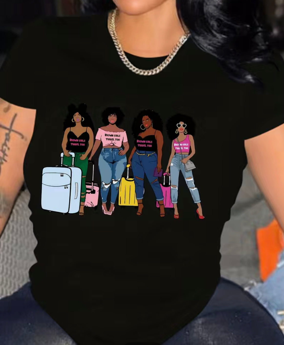 Travel Sistas (black)