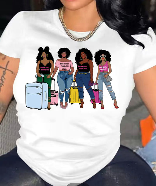 Travel Sistas (white)