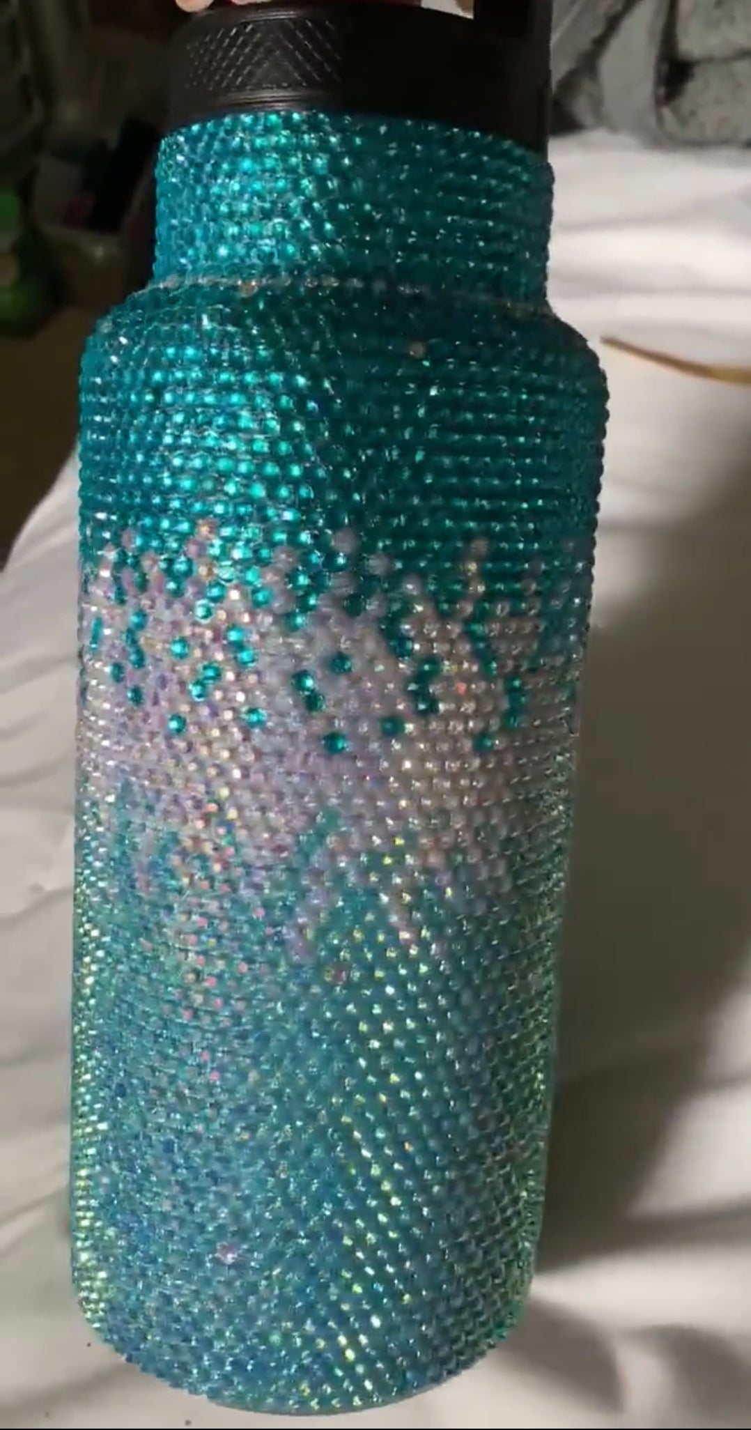 Blinged water bottle