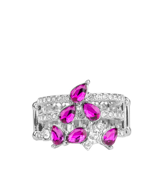 Blink back TIERS (silver/pink)