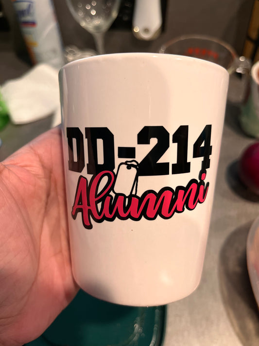 DD 214 mug