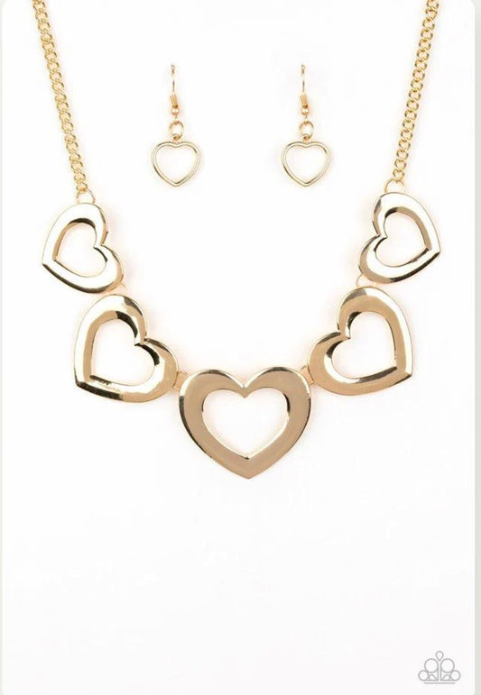 Hearty Hearts (gold)