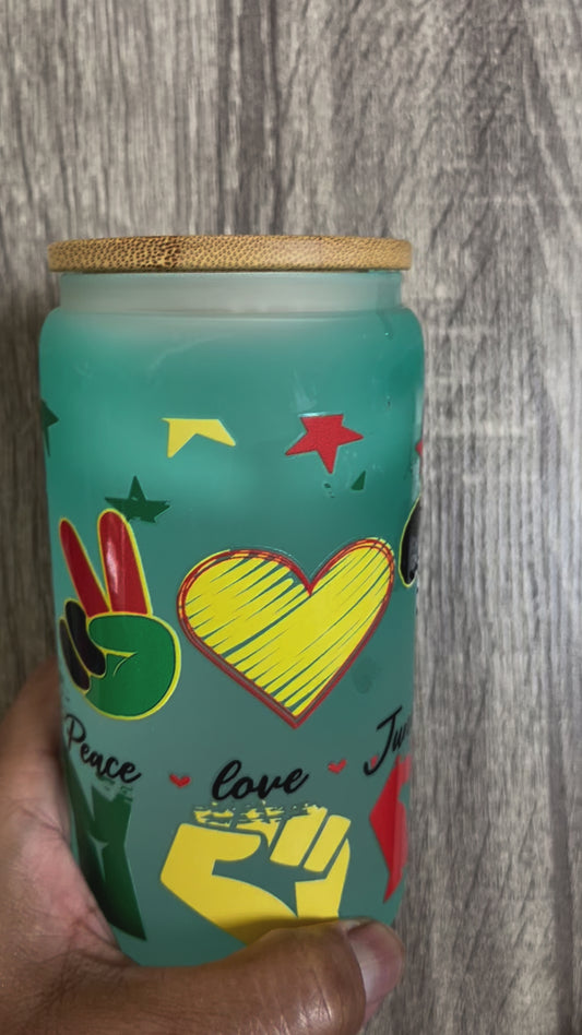 Color changing glasses