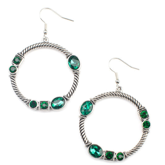 Glamorous Garland (green/silver)