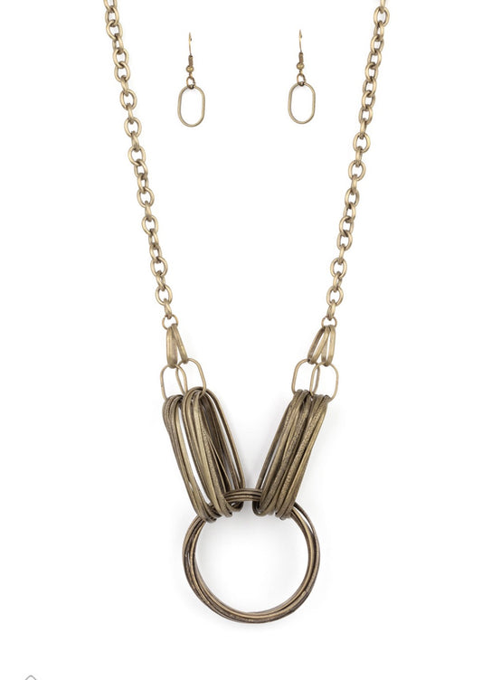 Lip Sync Links (brass)