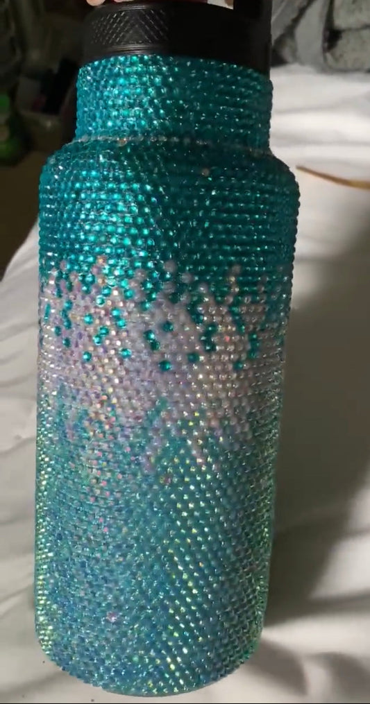 Blinged water bottle