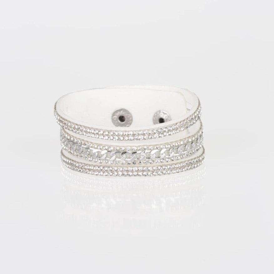 Rollin In Rhinestones (white)