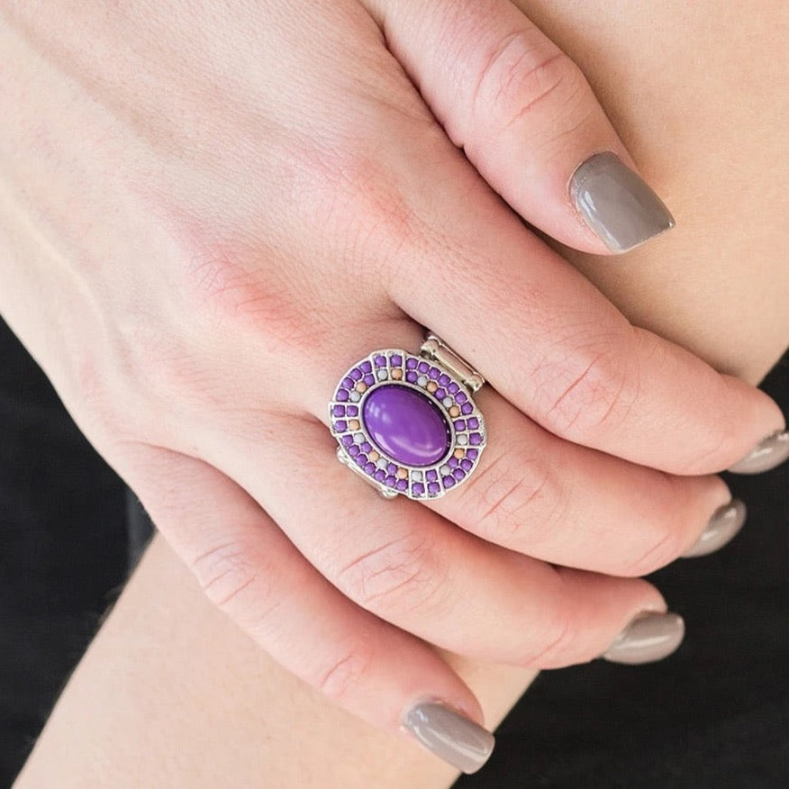 Colorfully Rustic (purple)