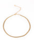 Serpentine Sheen (gold/choker)